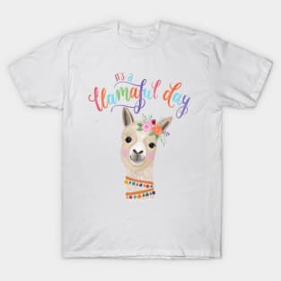 Llama lady T-Shirt